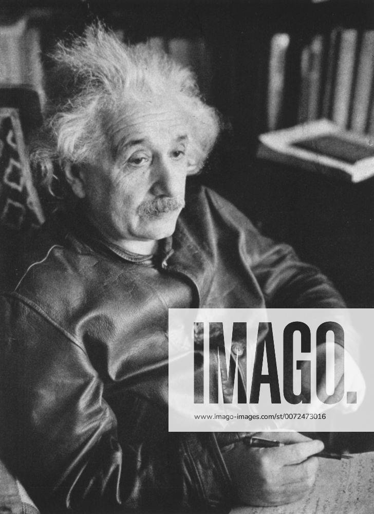 Albert EINSTEIN (1879-1955), German-Swiss-American mathematical physicist. WHA !ACHTUNG AUFNAHMEDATUM GESCHÄTZT!