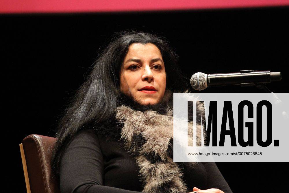Athens, Greece - Marjane Satrapi for a conversation with the Greek audience at Onassis Cultural Centre. Marjane Satrapi became an international sensation when she published her memories of childhood and adolescence as a comic book, which has now been translated into over forty languages. Persepolis tells the story of a super-bright girl growing up in Iran in the 1970s as the Islamic Revolution and the Iran-Iraq war impact on the life of her family and turn her world upside down. Her story continues in Vienna, where her parents will send her toâ€âÄ?they hopeâ€âÄ?live a free life. Satrapi’s relates her unusual coming of age with honesty and a disarming humour. Her talent was such that the graphic novel earned glowing reviews and comparisons to Art Spiegelman’s Maus, perhaps the greatest comic of the 20th century. A few years later, Satrapi’s - ZUMAv62_ 20161130_zaf_v62_003