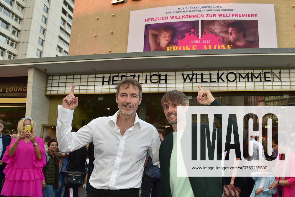 BROKE ALONE A kinky love story Guido Broscheit with Axel Schreiber Arrival, red carpet for the world premiere of BROKE ALONE A kinky love story in Berlin, on 17 09 2024 Photopress Mueller