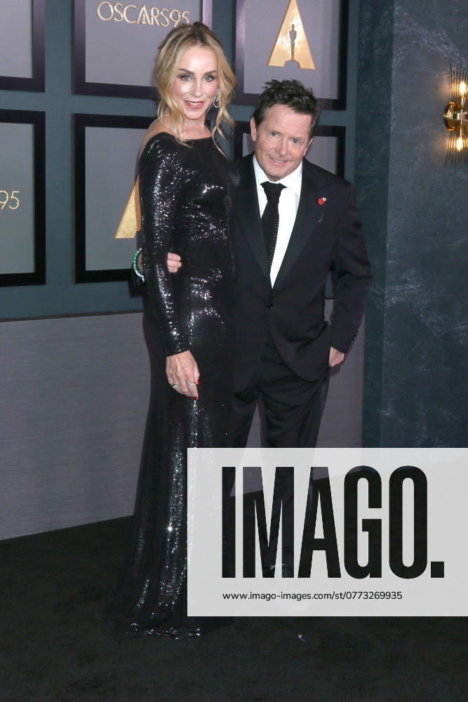 USA - 13th Governors Awards - Century City LOS ANGELES - NOV 19: Tracy Pollan, Michael J Fox at the 13th Governors Awards at Fairmont Century Plaza Hotel on November 19, 2022 in Century City, CA Century City CA USA