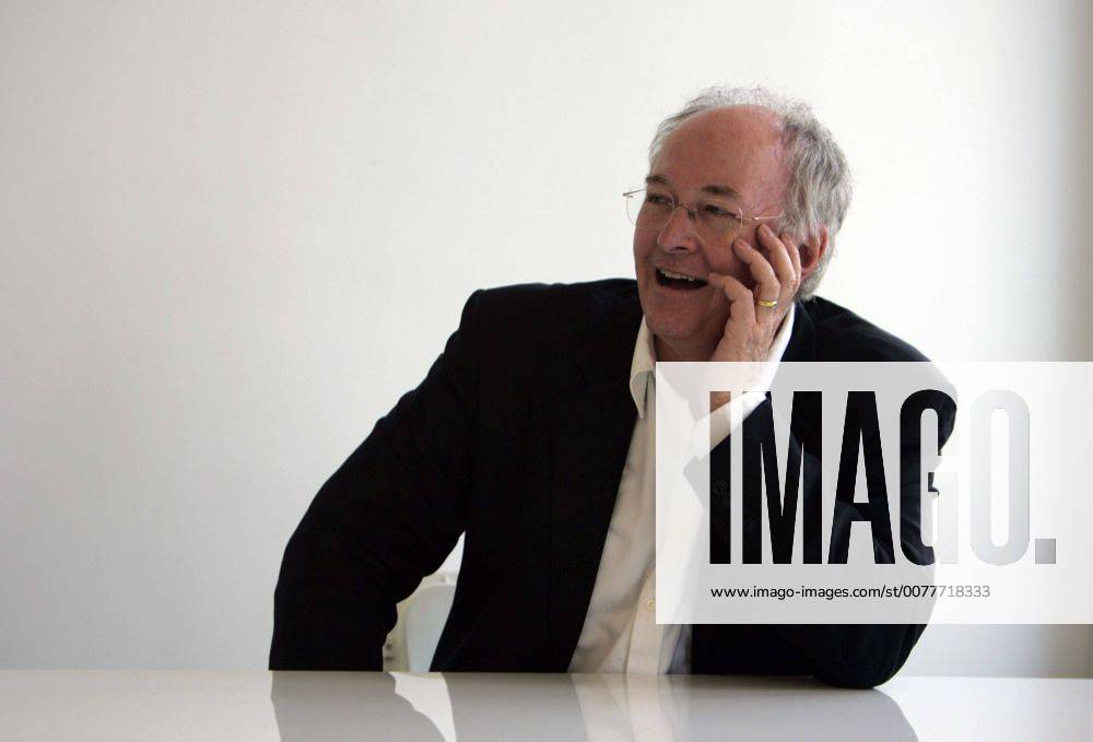 Nov. 4, 2007 - Philip Pullman, author of The Golden Compass, is shown during an interview in Chicago, Illinois, on November 4, 2007. ( Chicago Tribune MCT) - ZUMAm67_ 20071104_baf_m67_207