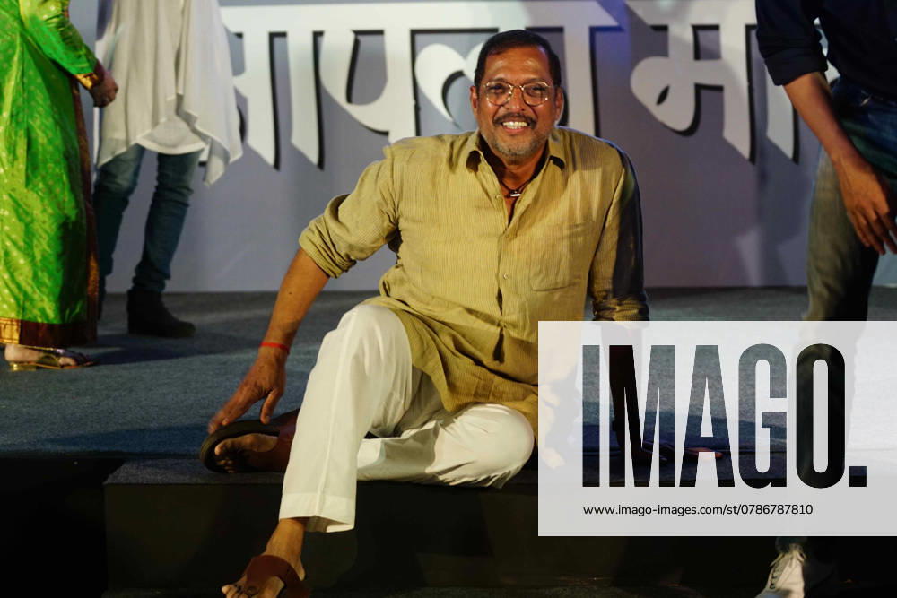 Mumbai Bollywood Celebrity Sighting MUMBAI, INDIA - JANUARY 18: Bollywood actor Nana Patekar during the trailer launch of Marathi film Aapla Manus at Sun-n-Sand Hotel on January 18, 2018 in Mumbai, India. (Photo by Prodip Guha Hindustan Times ) Mumbai Maharashtra India