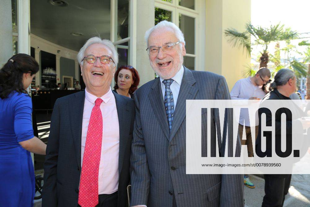 Ulrike Lunacek Geburtstag Wien, Volksgarten, 08. 06. 2017 Hannes SWOBODA, Erhard BUSEK