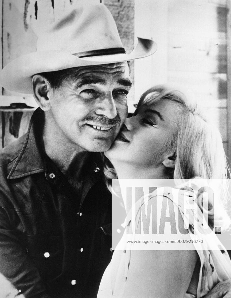 IMAGO ICONS: Marilyn Monroe Clark Gable and Marilyn Monroe The Misfits 1961 UA Hollywood CA USA 32733_409THA