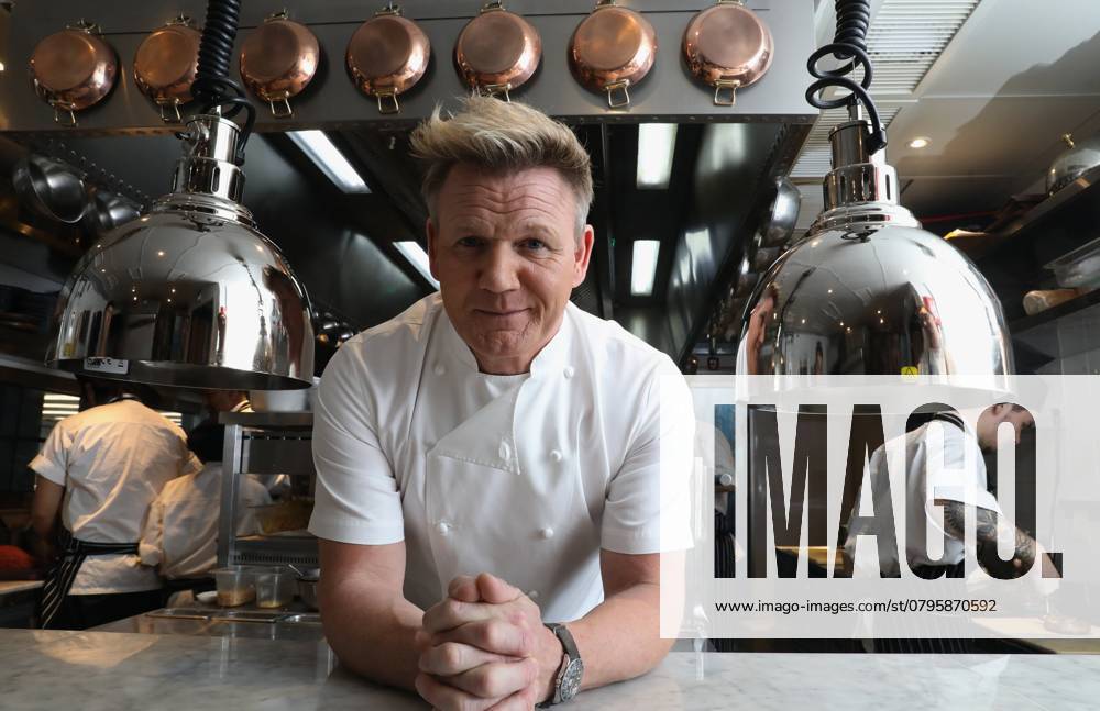 Celebrity chef Gordon Ramsay photographed at Maze Grill in Ocean Terminal, Tsim Sha Tsui. 09OCT18 FEATURES SUNDAY MAGAZINE SCMP Dickson Lee Hong Kong China