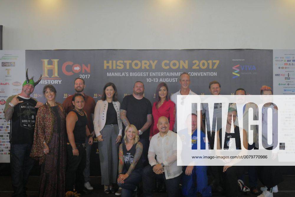 Philippines: HistoryCon 2017 L - R) (T - B) Horny Mike Henry (Counting Cars), Danielle Colby (The Pickers), Justin Mott GeorgexBuid