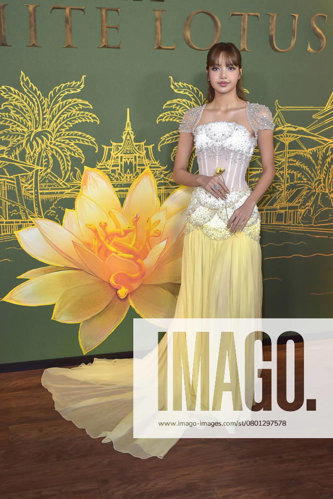 Lisa Lalisa Manobal at the premiere of season 3 of the HBO series The White Lotus at the Paramount Theater Los Angeles, 10 02 2025 Foto:xD.xStarbuckx xFuturexImagex lotus_5442