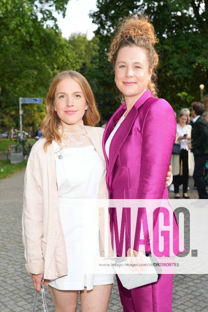Paula Kalenberg, Klara Deutschmann at Producer s party 2023 on 04 07 2023 at Tipi on Chancellery in Berlin Berlin Germany