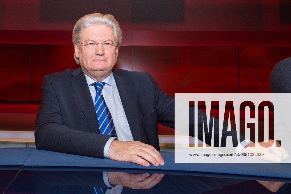 Berlin Sigmund Gottlieb Journalist was Editor-in-Chief of the Bavarian Television Studio Fototermin hard but fair with Frank Plasberg GER from 1995 to 2017 27.11 2017