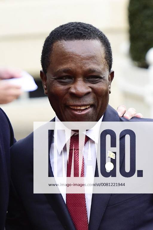 Keith Mitchell - premier ministre de la Grenade NEWS : Climat Planete au Palais de l Elysee - Paris - 12 12 2017 JBAutissier Panoramic