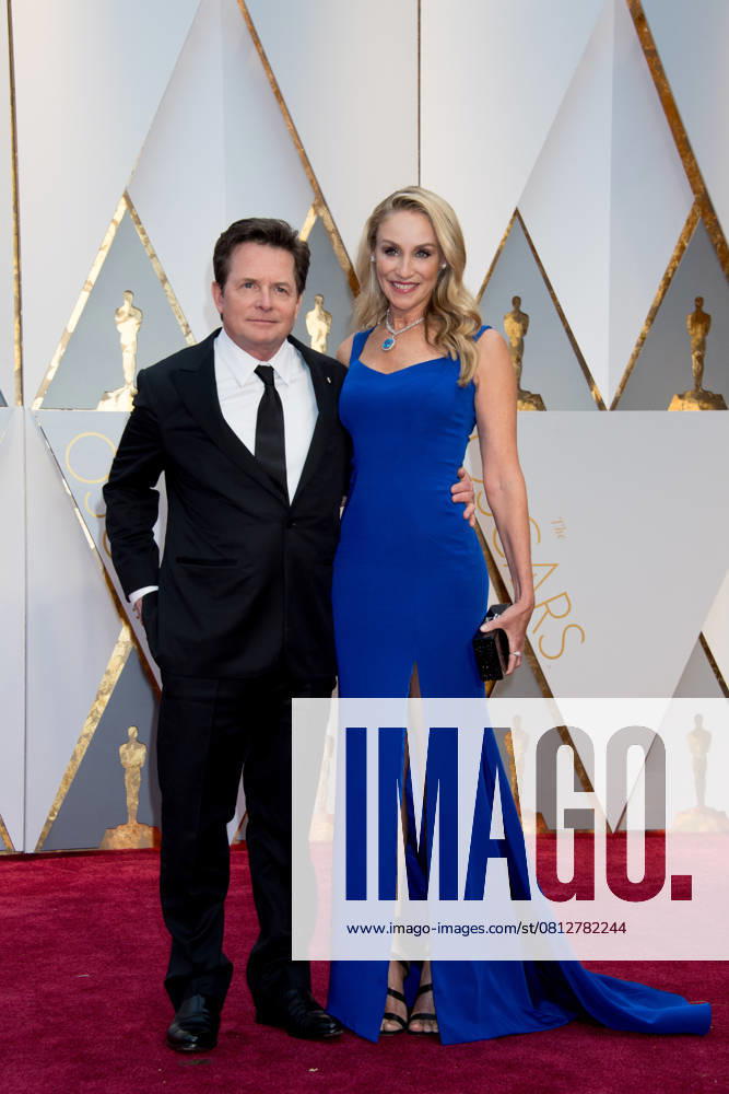 The 89th Academy Awards - Arrivals Michael J. Fox and Tracy Pollan arrive at The 89th Oscars¨ at the Dolby¨ Theatre in Hollywood, CA on Sunday, February 26, 2017. Hollywood CA USA