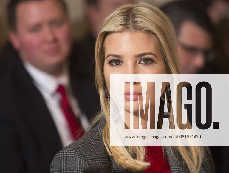 Washington, District of Columbia, United States of America - Presidential Advisor Ivanka Trump participates in a meeting with state and local officials regarding the Trump infrastructure plan, February 12, 2018 at The White House in Washington, DC. Credit: CNP Washington United States of America - ZUMAs152 20180212_zaa_s152_022