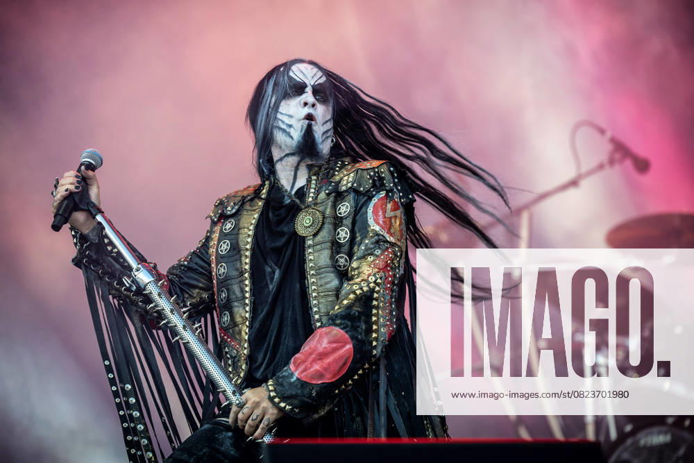 Dimmu Borgir live at Tons of Rock 2025 Oslo, Norway. 27th, June 2025. The Norwegian symphonic black metal band Dimmu Borgir performs a live concert during the Norwegian music festival Tons of Rock 2025 in Oslo. Here vocalist Shagrath is seen live on stage. Norway, Oslo, Ekebergsletta