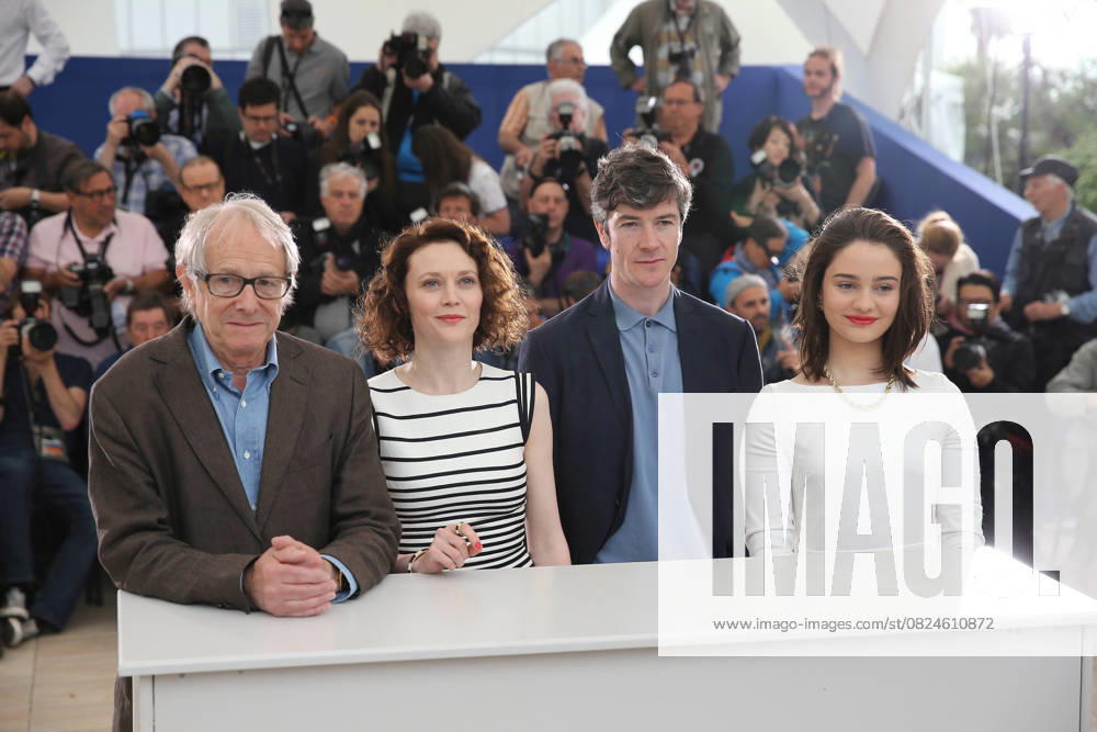 Ken Loach, Simone Kirby, Barry Ward and Aisling Francios Photocall for Jimmy s Hall at the 67th Cannes International Film Festival Cannes, France, on May 22nd 2014 Cannes France