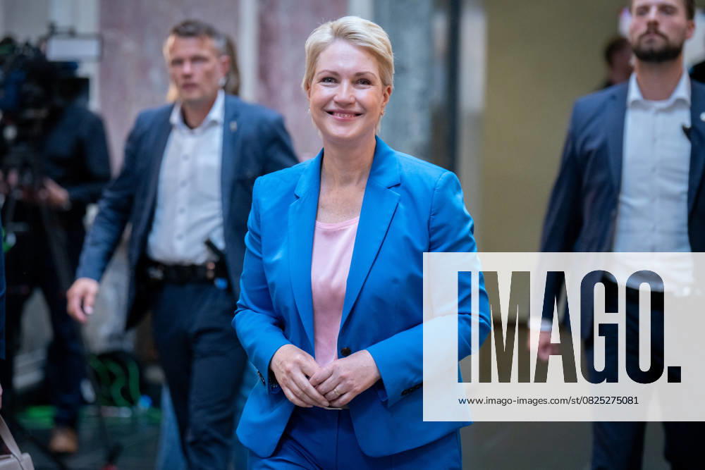 Meeting, Federal Council, Prime Minister Manuela Schwesig Meeting, Federal Council, Berlin, Prime Minister Manuela Schwesig Berlin Berlin GER