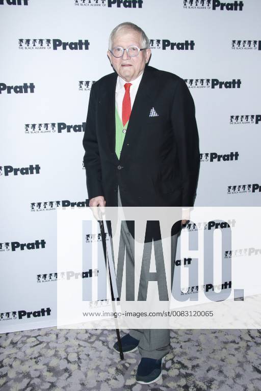 NEW YORK, NY - MAY 8: David Hockney at The Black Alumni of Pratt (BAP) annual Celebration of the Creative Spirit Scholarship Benefit Gala at Park Hyatt on May 8, 2018 in New York City.