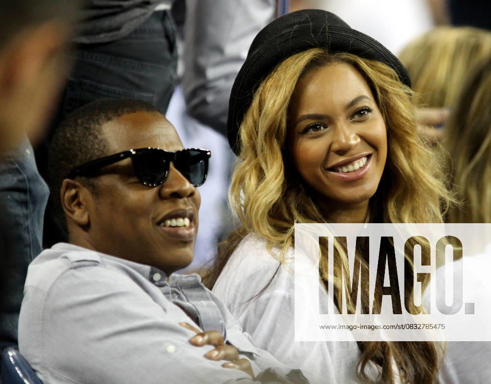 Jay Z and Beyonce Novak Djokovic of Serbia plays against Rafael Nadal of Spain during the Men s Final on Day 15 of US Open Tennis Tournament, on Arthur Ashe Stadium, in Flushing Meadows, Queens, New York., New York City, United States WENN 3673909