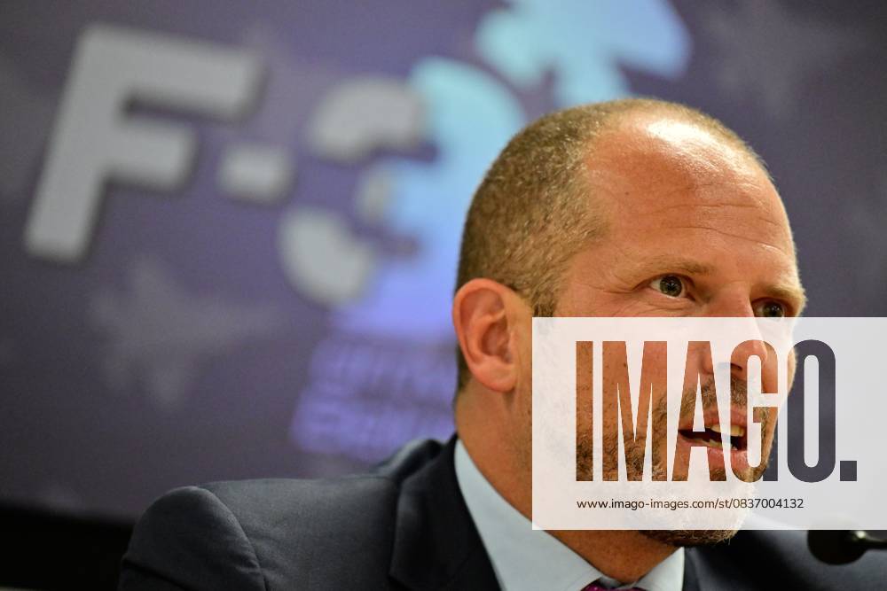 Minister of Defence and Foreign Trade Theo Francken pictured during the opening of the Complex F-35 which will house the newly arrived Lockheed Martin F-35 Lightning II fighter jets at the Florennes military airbase, Monday 13 October 2025. DIRKxWAEM 136674234