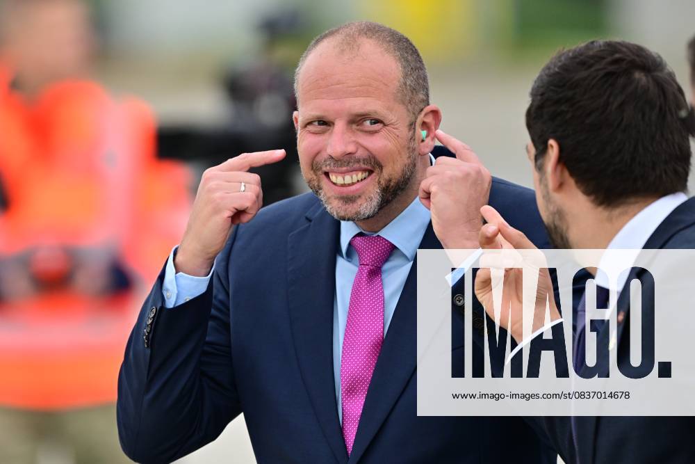 Minister of Defence and Foreign Trade Theo Francken pictured during the arrival of Lockheed Martin F-35 Lightning II fighter jets at the Florennes military airbase, Monday 13 October 2025. The first four F35 are delivered today. DIRKxWAEM 136679078