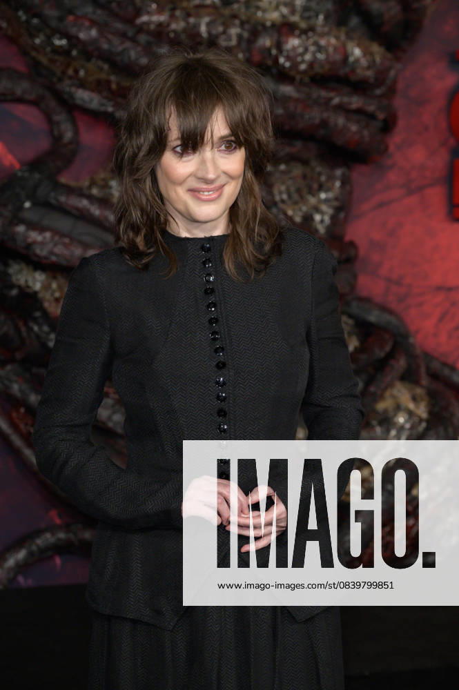 Stranger Things 5 Premiere - Los Angeles, USA LOS ANGELES, USA. November 06, 2025: Winona Ryder at the premiere for Netflix s Stranger Things 5 at the TCL Chinese Theatre. Los Angeles CA USA