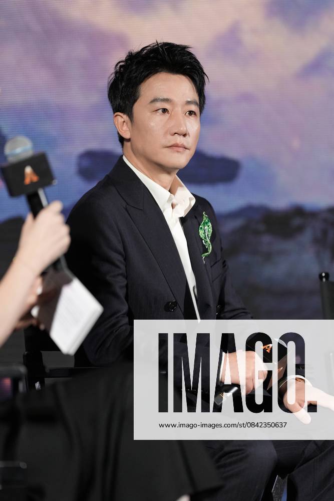Actor Huang Xuan attends the China premiere of film Avatar: Fire and Ash on December 8, 2025 in Sanya, Hainan Province of China.