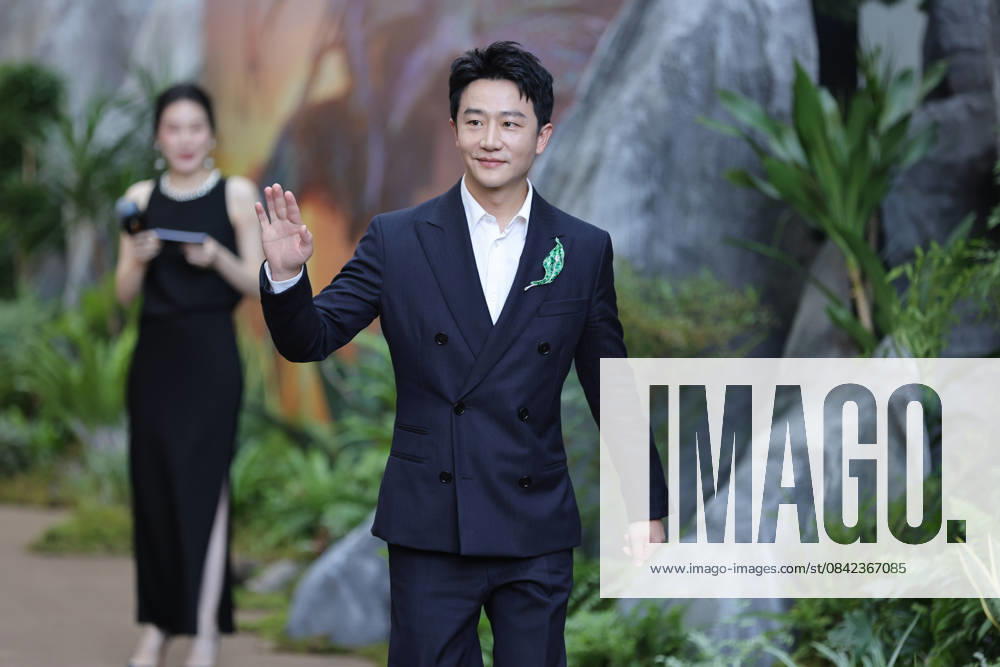 Actor Huang Xuan attends the China premiere of film Avatar: Fire and Ash on December 8, 2025 in Sanya, Hainan Province of China.