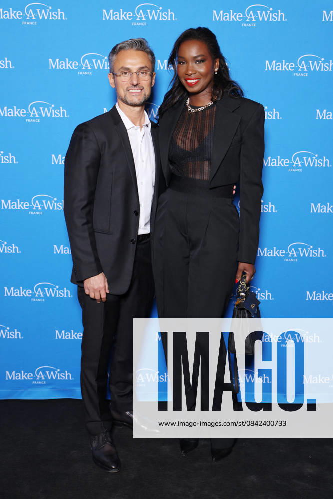 Exclusive - Make a Wish Gala - Paris Exclusive - Jeremy Medjana and his wife attends Make a Wish Gala in Paris, France on December 08, 2025. Photo by Jerome Domine ABACAPRESS.COM France