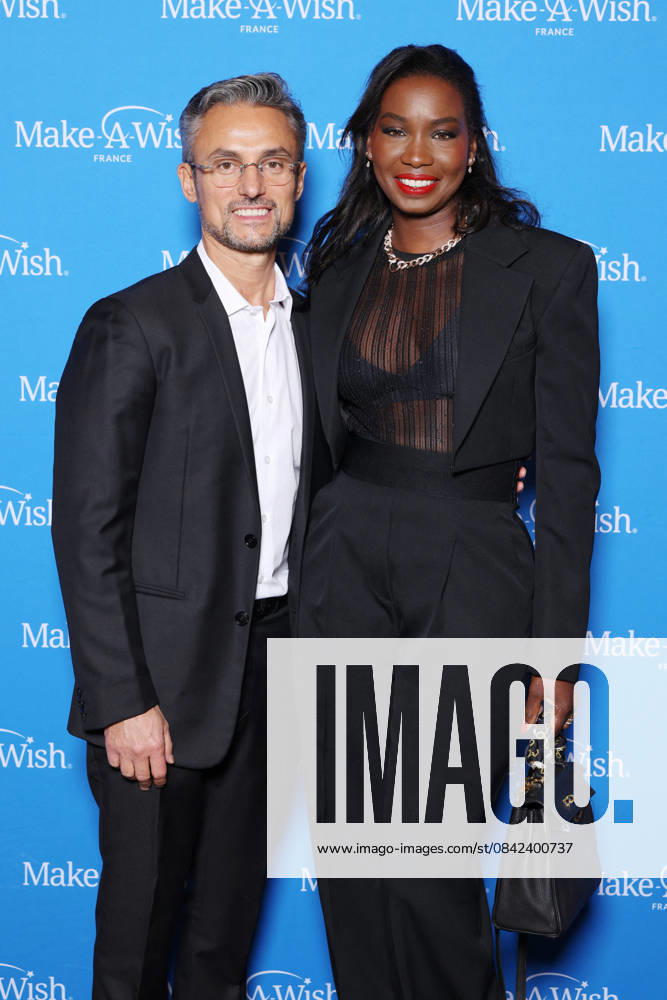 Exclusive - Make a Wish Gala - Paris Exclusive - Jeremy Medjana and his wife attends Make a Wish Gala in Paris, France on December 08, 2025. Photo by Jerome Domine ABACAPRESS.COM France