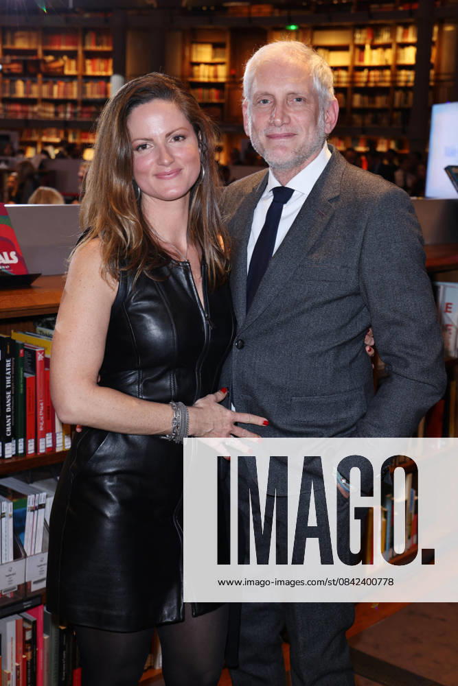 Exclusive - Make a Wish Gala - Paris Exclusive - Olivier Siroux and his wife Aurelia attends Make a Wish Gala in Paris, France on December 08, 2025. Photo by Jerome Domine ABACAPRESS.COM France