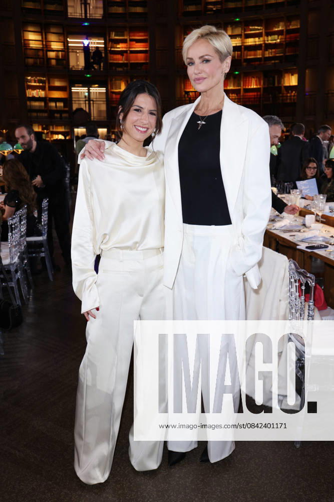 Exclusive - Make a Wish Gala - Paris Exclusive - Helene Mannarino and Adriana Karembeu attends Make a Wish Gala in Paris, France on December 08, 2025. Photo by Jerome Domine ABACAPRESS.COM France