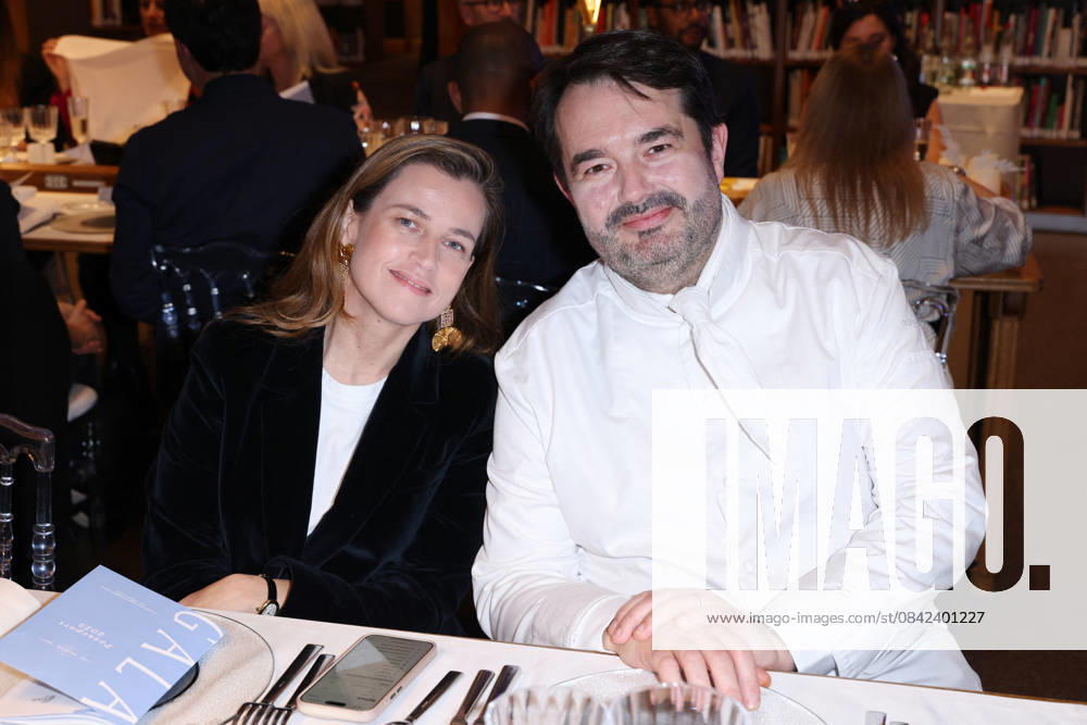 Exclusive - Make a Wish Gala - Paris Exclusive - Jean-François Piege and his wife Elodie Piege attends Make a Wish Gala in Paris, France on December 08, 2025. Photo by Jerome Domine ABACAPRESS.COM France