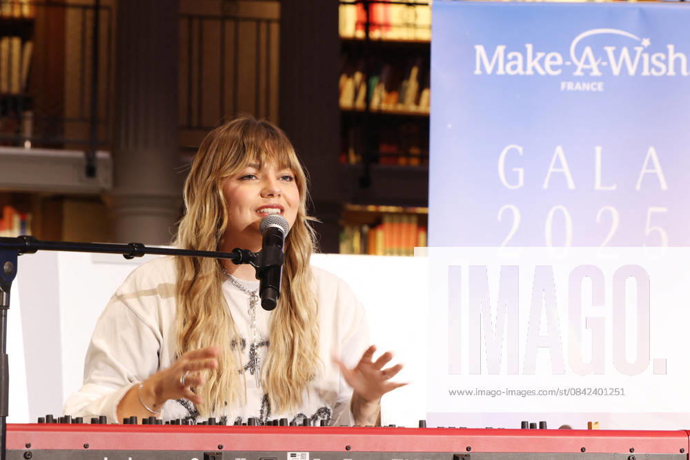 Exclusive - Make a Wish Gala - Paris Exclusive - Louane attends Make a Wish Gala in Paris, France on December 08, 2025. Photo by Jerome Domine ABACAPRESS.COM France