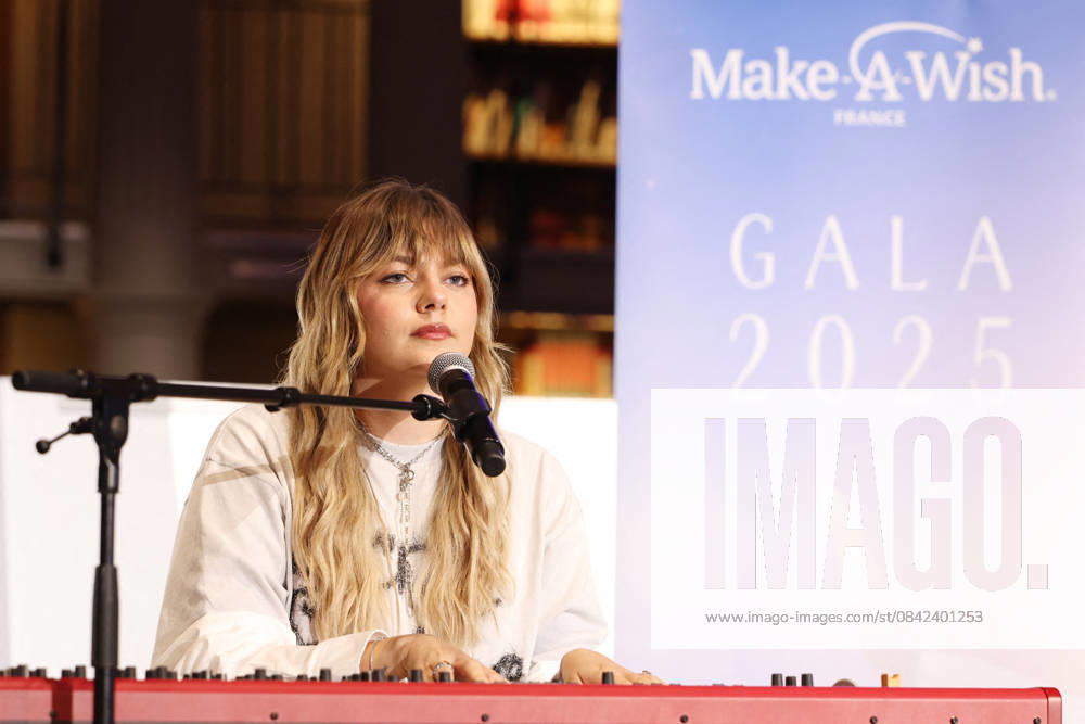Exclusive - Make a Wish Gala - Paris Exclusive - Louane attends Make a Wish Gala in Paris, France on December 08, 2025. Photo by Jerome Domine ABACAPRESS.COM France