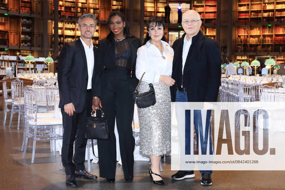 Exclusive - Make a Wish Gala - Paris Exclusive - Jeremy Medjana and his wife, Boris Lelchitski and Yelena Lelchitski attends Make a Wish Gala in Paris, France on December 08, 2025. Photo by Jerome Domine ABACAPRESS.COM France