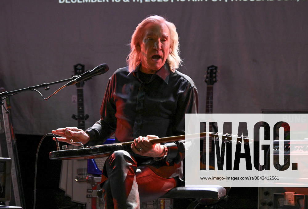 Joe Walsh Juliens auction preview Joe Walsh Juliens auction preview at Troubadour on December 08, 2025 in West Hollywood, CA. West Hollywood Troubadour California USA