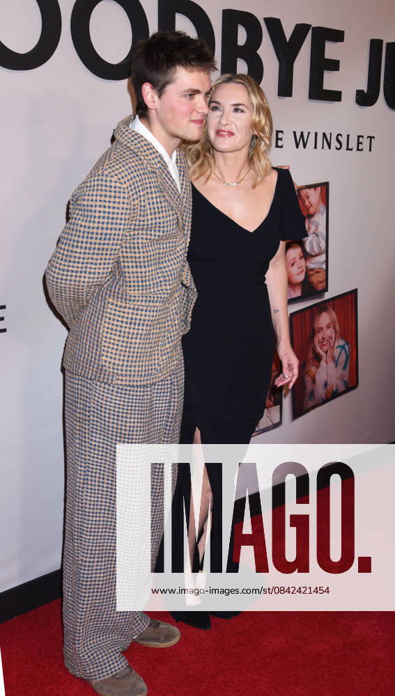 Netflix s Goodbye June NY l screening at the Whitby Hotel on December 8, 2025 in New York city. Joe Anders and Kate Winslet at Netflix s Goodbye June NY screening at the Whitby Hotel on December 8, 2025 in New York city., Credit:Darla Khazei Avalon