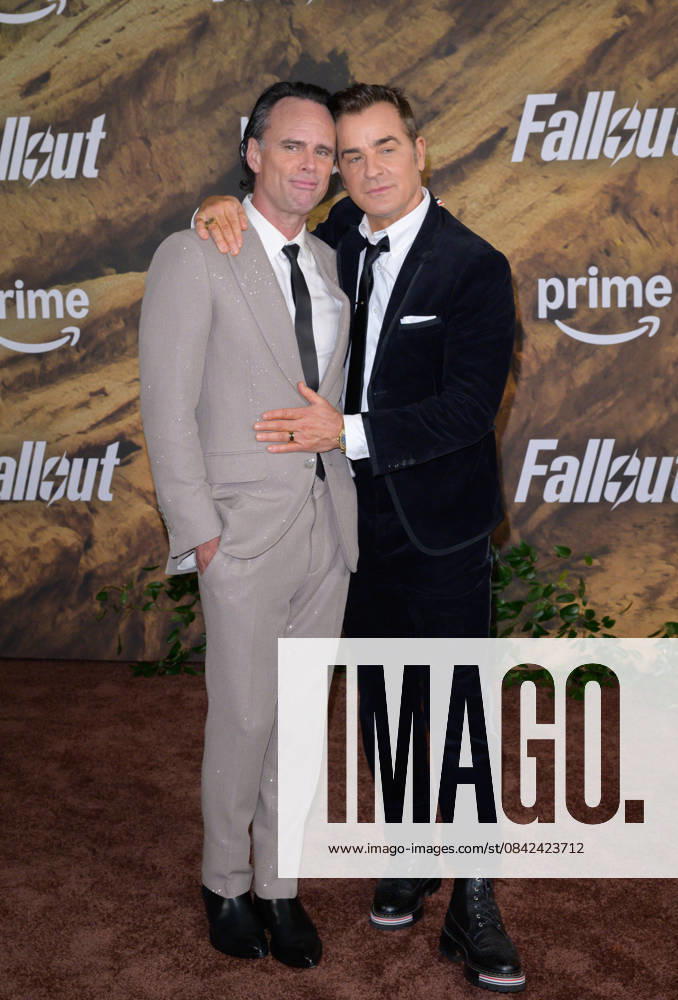 Fallout Premiere - Los Angeles, USA LOS ANGELES, USA. December 08, 2025: Walton Goggins & Justin Theroux at the season 2 premiere of Fallout at the Academy Museum. Los Angeles CA USA