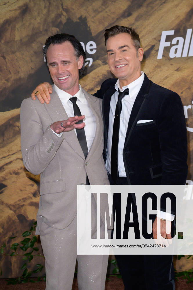 Fallout Premiere - Los Angeles, USA LOS ANGELES, USA. December 08, 2025: Walton Goggins & Justin Theroux at the season 2 premiere of Fallout at the Academy Museum. Los Angeles CA USA
