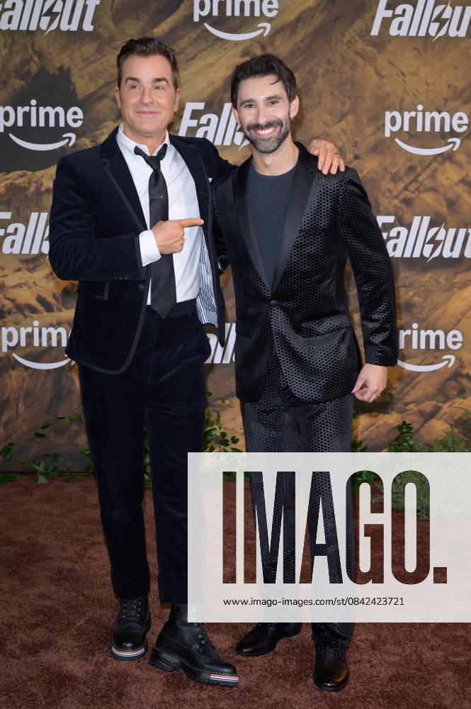 Fallout Premiere - Los Angeles, USA LOS ANGELES, USA. December 08, 2025: Justin Theroux & Rafi Silver at the season 2 premiere of Fallout at the Academy Museum. Los Angeles CA USA