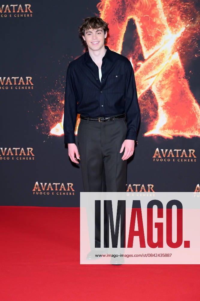 Milan, Photocall for the film: Avatar: Fire and Ashes - Jack Champion