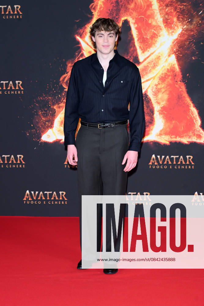 Milan, Photocall for the film: Avatar: Fire and Ashes - Jack Champion