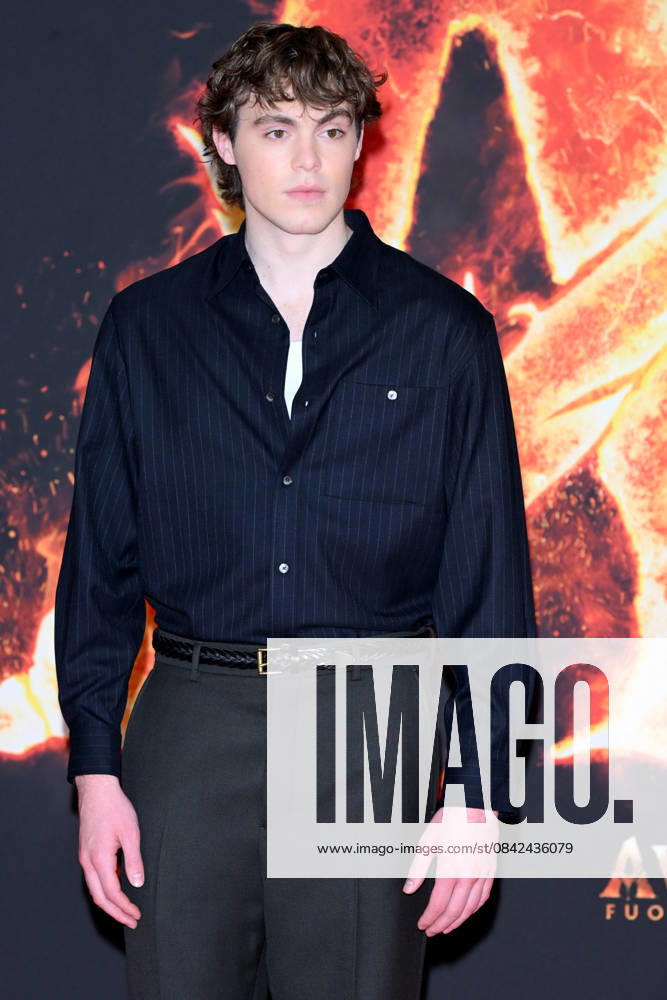 Milan, Photocall for the film: Avatar: Fire and Ashes - Jack Champion