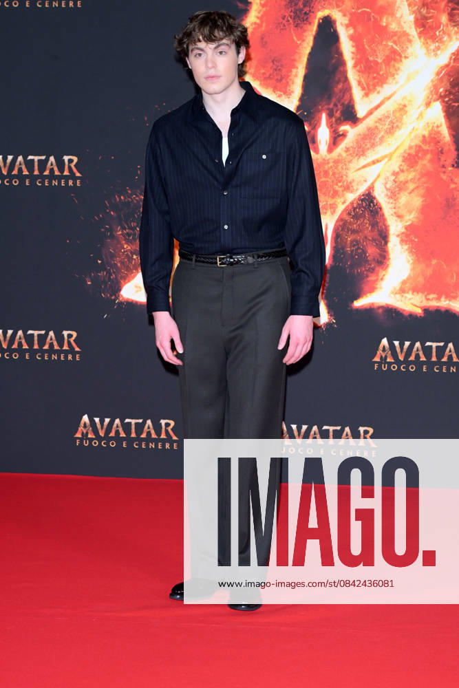 Milan, Photocall for the film: Avatar: Fire and Ashes - Jack Champion
