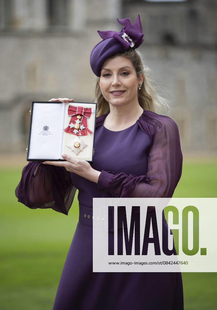 Investiture at Windsor Castle Image Licensed to i-Images Picture Agency. 09 12 2025. Windsor , United Kingdom. Dame Penny Mordaunt with her damehood after an Investiture at Windsor Castle, United Kingdom., Credit:Stephen Lock i-Images Avalon United Kingdom, Windsor