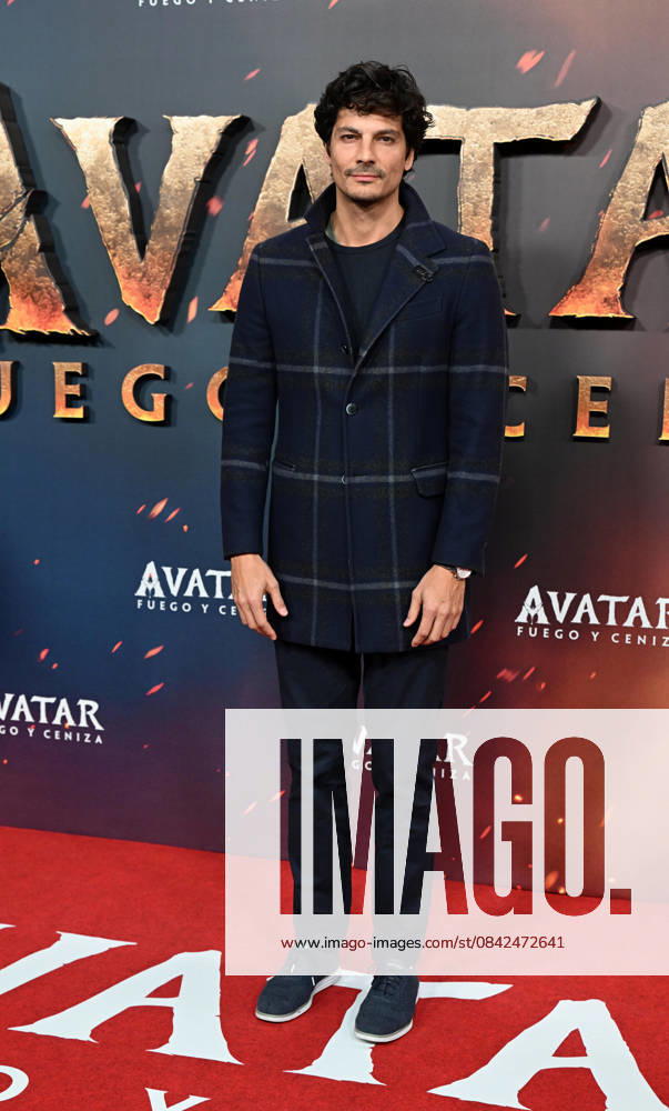 Premiere of the film Avatar Fire and Ashes Javier de Miguel attends the premiere of the new Avatar Fire and Ashes which celebrates its premiere at Kinepolis Ciudad de la Imagen, December 9, 2025, in Madrid Spain With Avatar Fire and Ashes, James Cameron takes audiences back to Pandora in an immersive new adventure featuring Marine turned Na vi leader Jake Sully Sam Worthington, Na vi warrior Neytiri Zoe Saldana and the Sully family CINEMA PREMIERE PEOPLE FILM José Madrid Madrid Espana