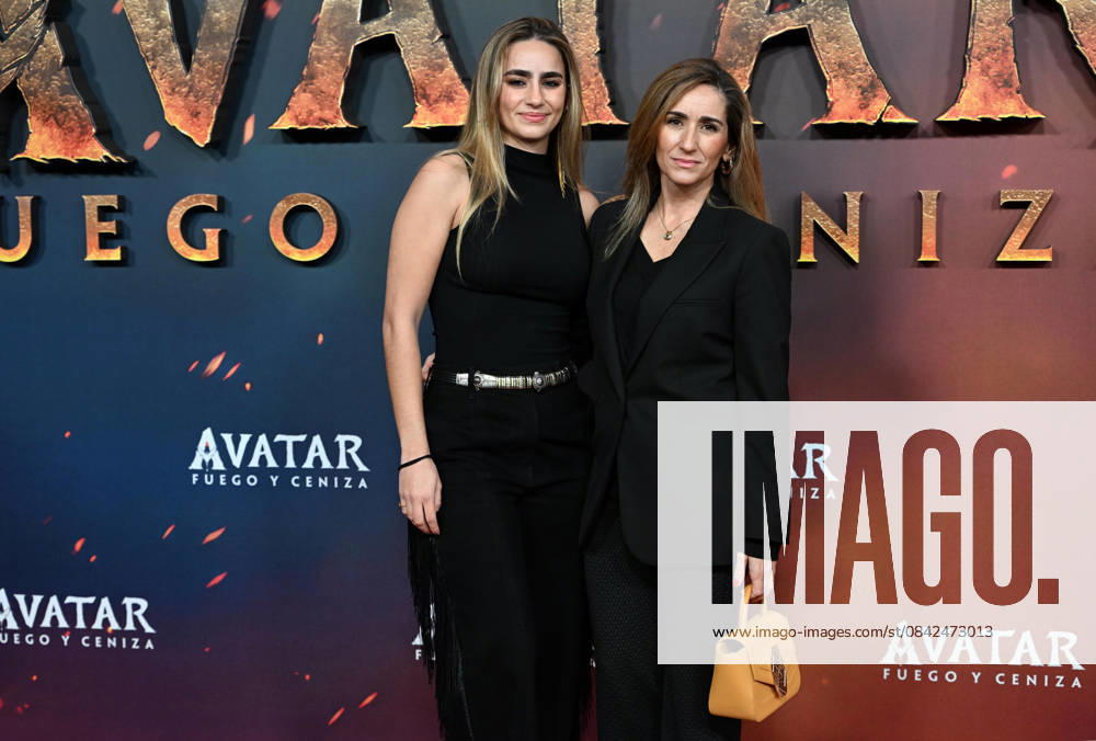 Premiere of the film Avatar Fire and Ash Alejandra Martos and her daughter, Manuela Torras, attend the premiere of the new Avatar Fire and Ash which celebrates its premiere at Kinepolis Ciudad de la Imagen, on December 9, 2025, in Madrid Spain With Avatar Fire and Ash, James Cameron takes audiences back to Pandora in an immersive new adventure featuring Marine turned Na vi leader Jake Sully Sam Worthington, Na vi warrior Neytiri Zoe Saldana and the Sully family CINEMA PREMIERE PEOPLE FILM José Madrid Madrid Espana
