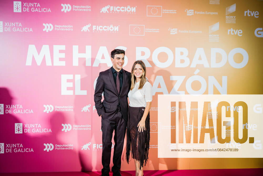 Premiere of the film Me has robado el corazón in Pontevedra Actors Óscar Casas and Ana Jara pose at the photocall for the premiere of the film Me has robado el corazón, at the Provincial Museum, on December 9, 2025, in Pontevedra, Galicia Spain The film, written and directed by Chus Gutiérrez, focuses on the contradictions of the system and the vital frustration of young people in todays Spain 09 DECEMBER 2025 PHOTOCALL PREMIERE MOVIE CINEMA ACTORS Pontevedra Galicia Pontevedra Galicia Galicia Spain