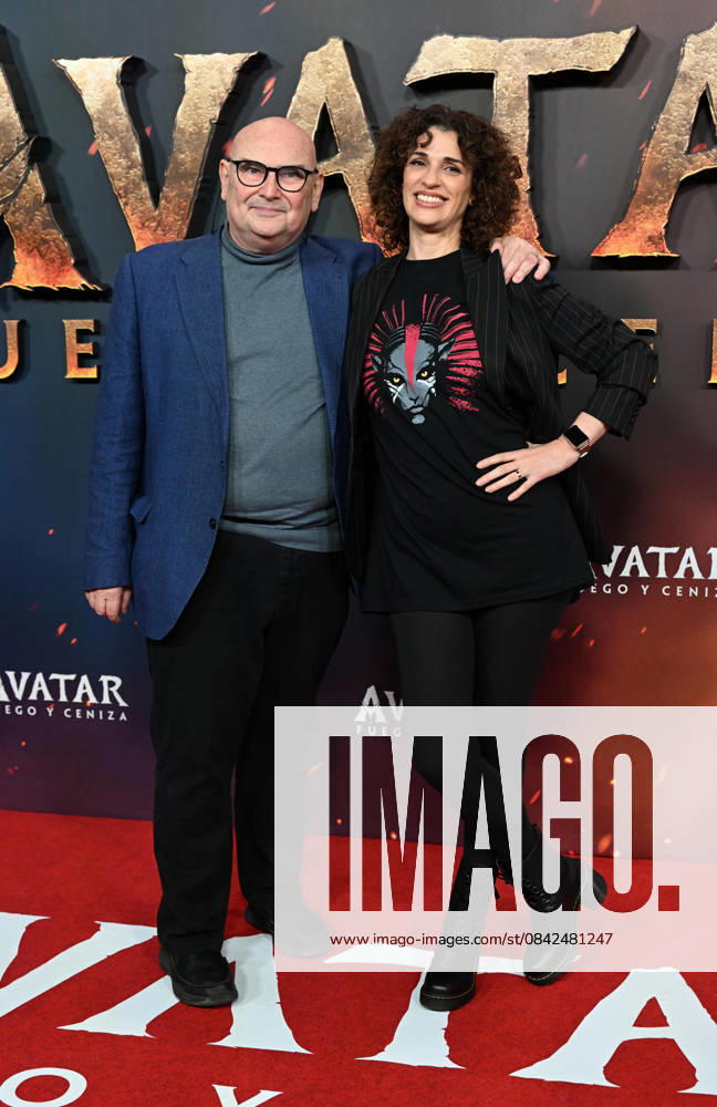 Premiere of the film Avatar Fire and Ashes Antonio Saura and Ruth Gabriel attend the premiere of the new Avatar Fire and Ashes which celebrates its premiere at Kinepolis Ciudad de la Imagen, on December 9, 2025, in Madrid Spain With Avatar Fire and Ashes, James Cameron takes audiences back to Pandora in an immersive new adventure featuring Marine turned Na vi leader Jake Sully Sam Worthington, Na vi warrior Neytiri Zoe Saldana and the Sully family CINEMA PREMIERE PEOPLE FILM José Madrid Madrid Espana