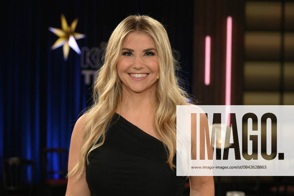 Singer Beatrice Egli as a guest on the WDR talk show Kölner Treff