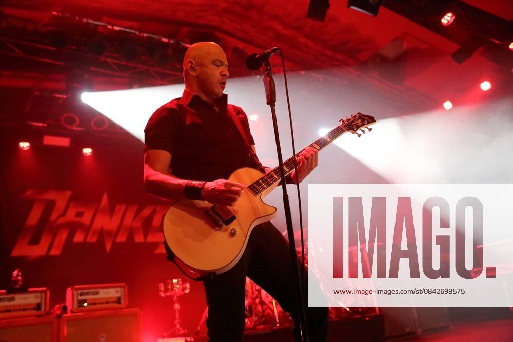 Danko Jones from the band Danko Jones at a concert at Astra Kulturhaus in Berlin, December 12, 2025 Danko Jones concert Berlin